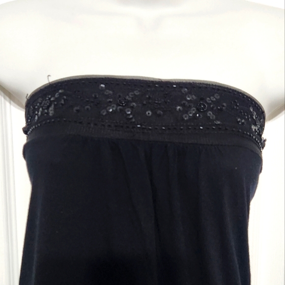 Sequin Strapless Top - Picture 2 of 3